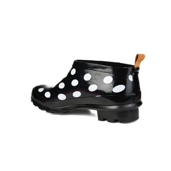Journee Collection Womens Rainer Block Heel Rain Boots
Black Dot - Picture 6 of 11